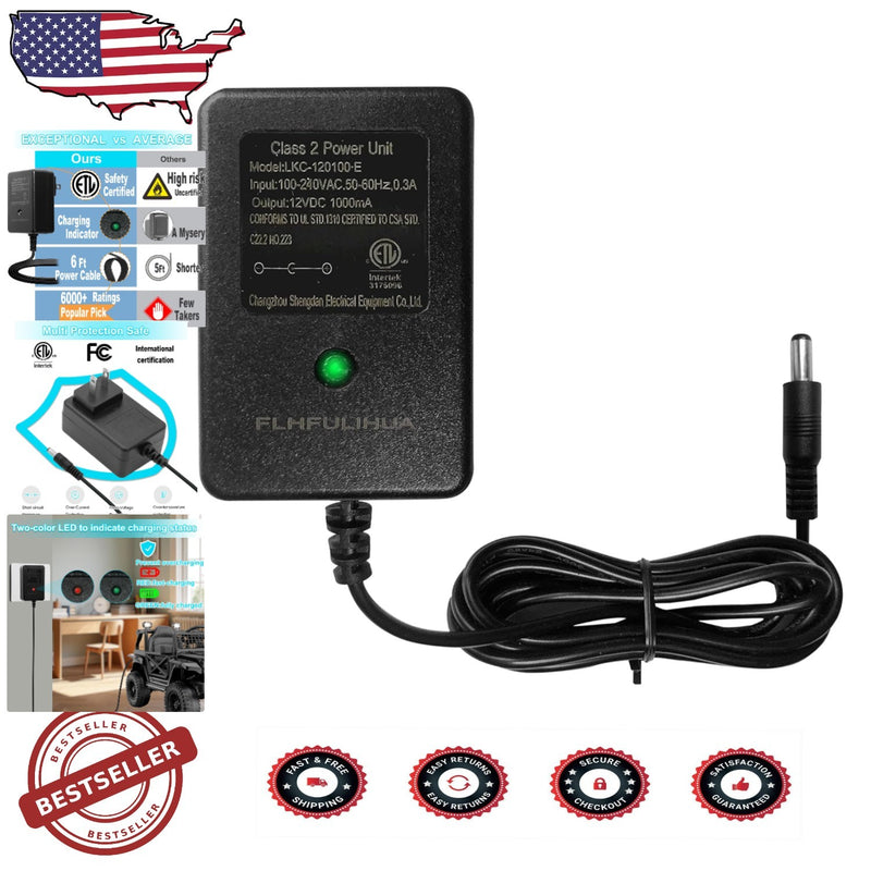 12V Universal Fast Charger for Ride-On Cars Magic Cars 0