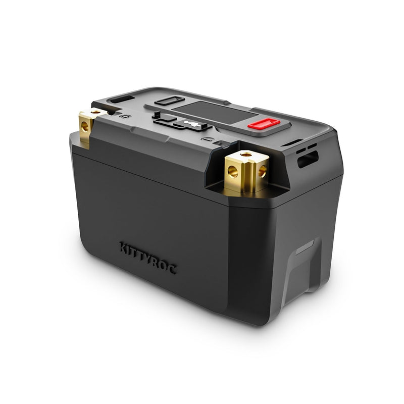 12V 4Ah 500A LiFePO4 Lithium Motorcycle and Powersports Battery for ATV Magic Cars 0