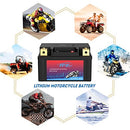 12V 2.5Ah Lithium DLF4L-BS Battery for Motorcycle ATV UTV Jet Ski 4-Wheeler Quad Magic Cars 4