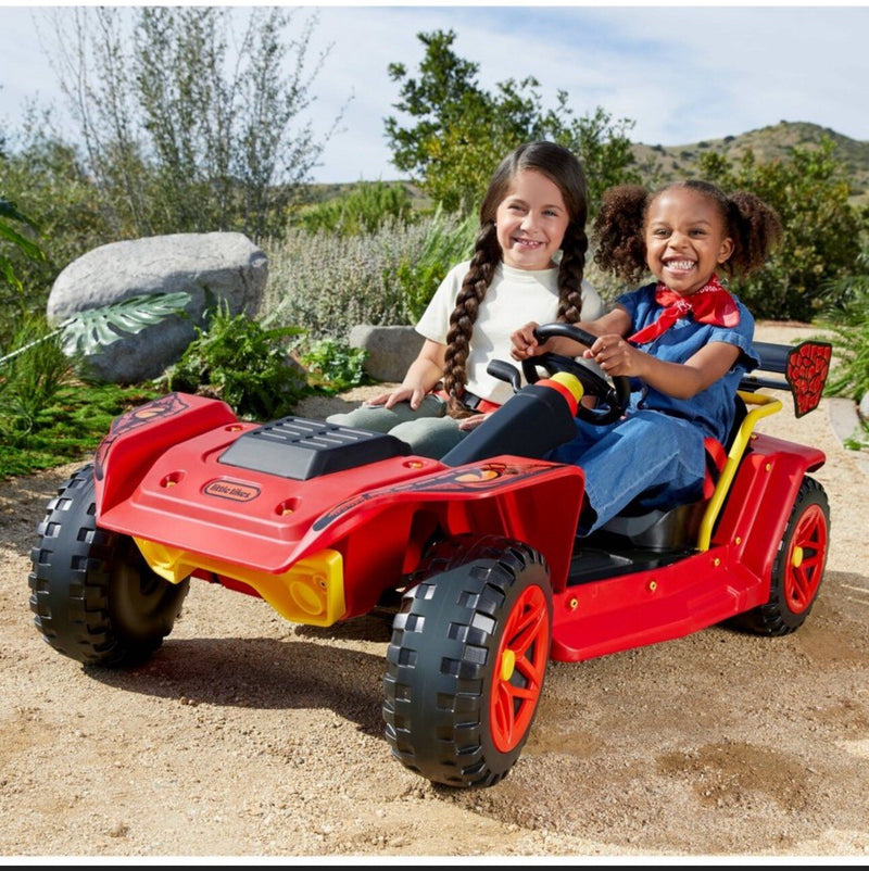 12V Dino Dune Buggy Ride-On Toy with Portable Rechargeable Battery Magic Cars 3