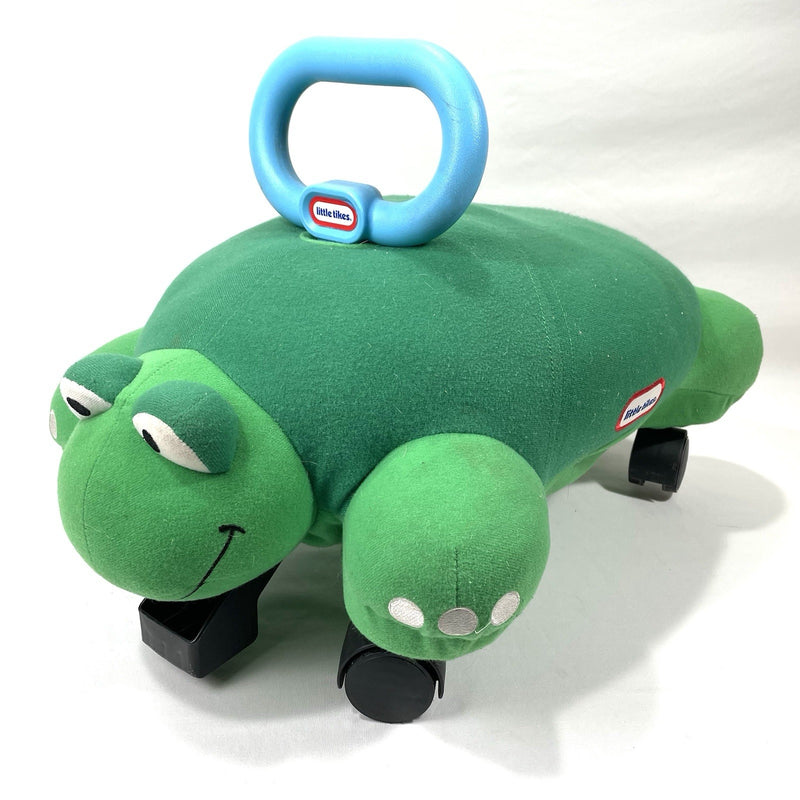 2012 Rare Little Tikes Green Turtle Pillow Racer Toddler Ride-On Toy Magic Cars Variant 0