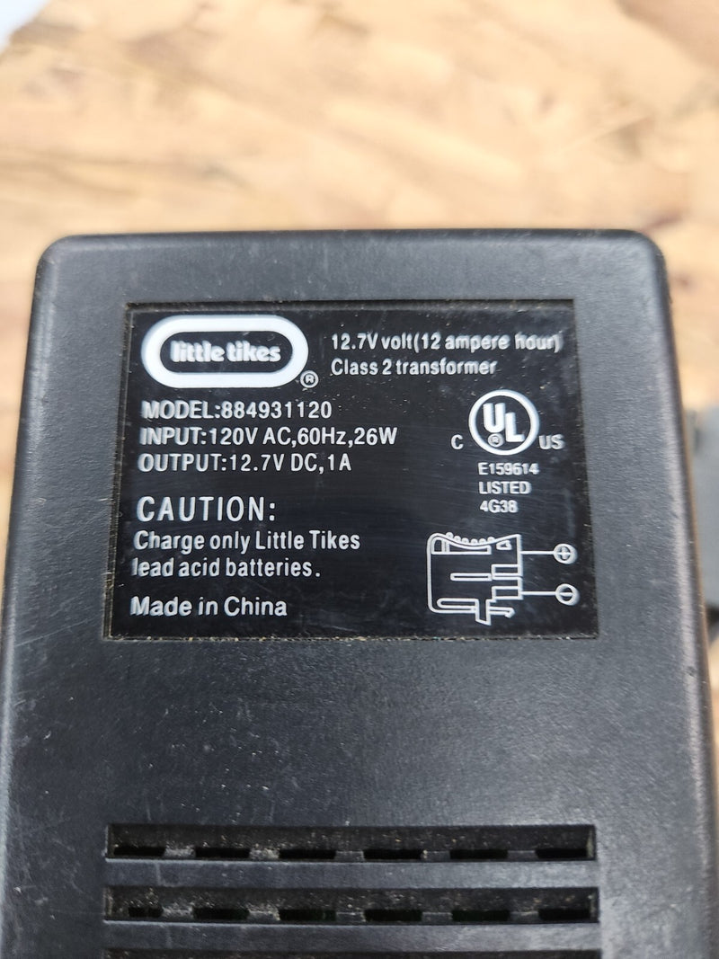 12 Volt Charger for Little Tikes Hummer 2-Seater Ride-On Model for Older Kids Magic Cars Variant 0