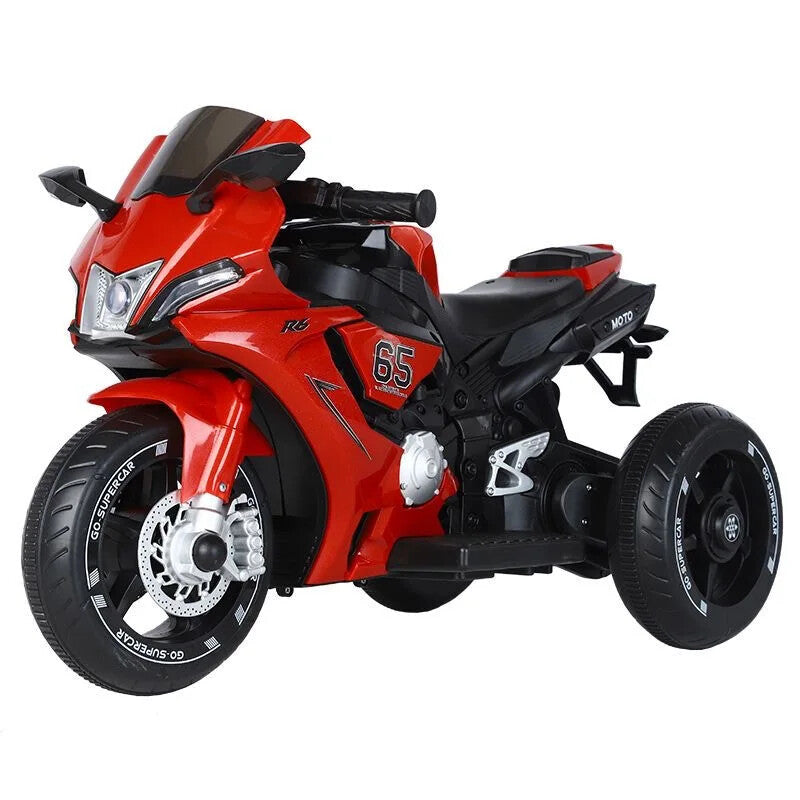 Children's Large Dual Drive Ride-On Remote Control Motorcycle, Supports up to 50KG Magic Cars 7