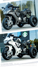 50KG Capacity Children's Dual Drive Large Ride-On Remote Controlled Toy Motorcycle Magic Cars 21