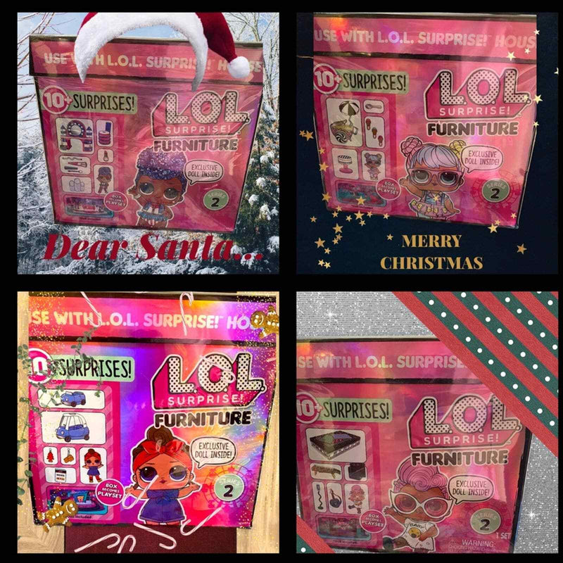 LOL Surprise 4-Piece Furniture Set for Doll Play Magic Cars Variant 0