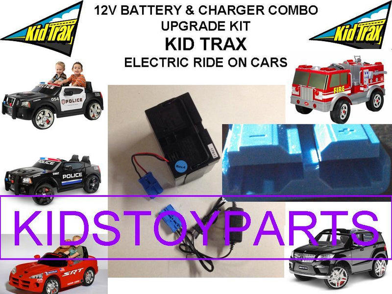 Long-Lasting 12V Rechargeable Battery and Charger Replacement for Kid Trax Vehicles Magic Cars Variant 0
