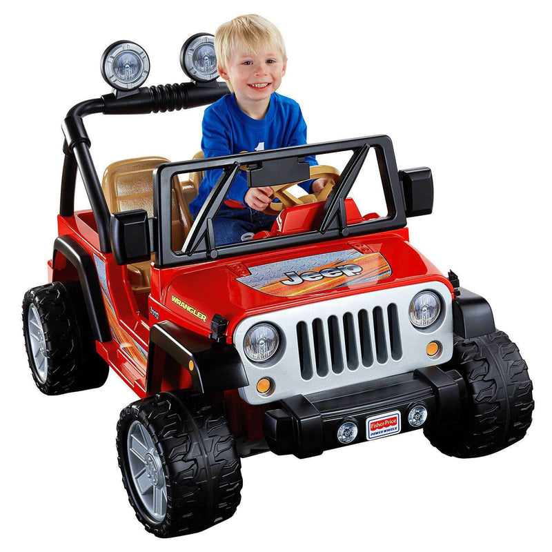 Set of 4 and 6 Spoke Power Wheels Jeep White Hub Caps Magic Cars 2