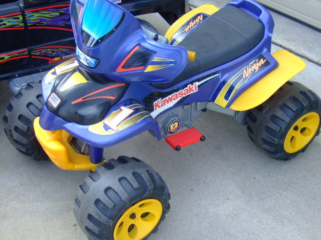 Honeycomb Power Wheels Quad Runner Yellow Hub Caps Set of 4 Magic Cars 1