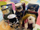 Set of 4 Hamster Toys: New Karaoke Kim, Officer Ron, Sgt. Murphy, and One Used Magic Cars 1