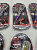 Set of 8 Classic 2-in-1 Baseball LCD Electronic Handheld Game Pens Magic Cars 6