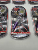 Set of 8 Classic 2-in-1 Baseball LCD Electronic Handheld Game Pens Magic Cars 8