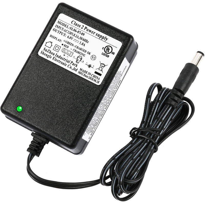 6V Battery Charger Power Supply for Kids Ride-On Toys and Cars Magic Cars 0