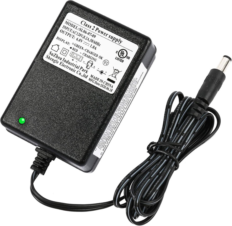 6V Battery Charger for Kids Ride-On Toys and Cars Power Supply Magic Cars 10