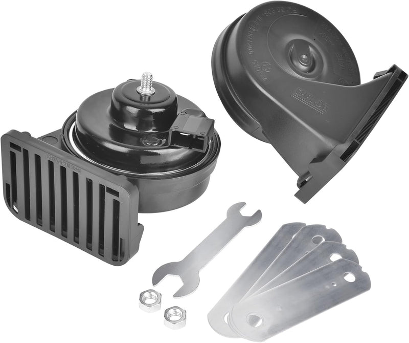 12V Waterproof Electric Car Horn Kit for Toyota with High and Low Tone Snail Horn Magic Cars 0