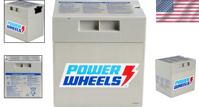 12V 12Ah Rechargeable Battery for Kids’ Ride-On Vehicles Magic Cars 1