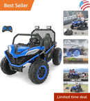 Luxury 2-Seater XL 12V 4WD Kids Ride-On UTV with Bluetooth and Remote Control Magic Cars 0