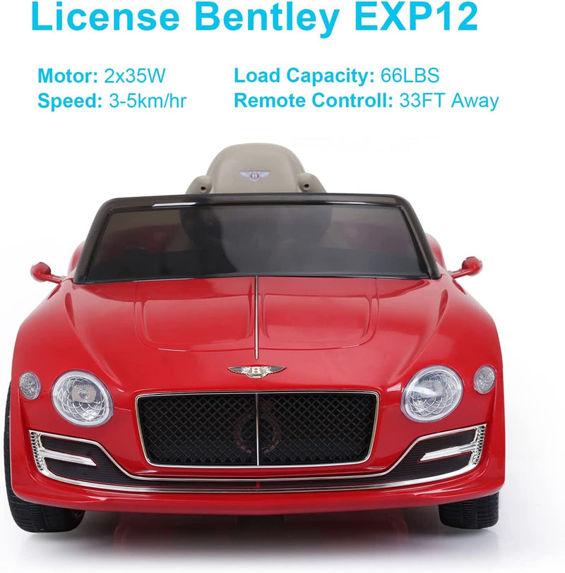 Luxury Kids Ride-On Car with 2 Speeds, MP3, Remote Control, and LED Lights Magic Cars 3