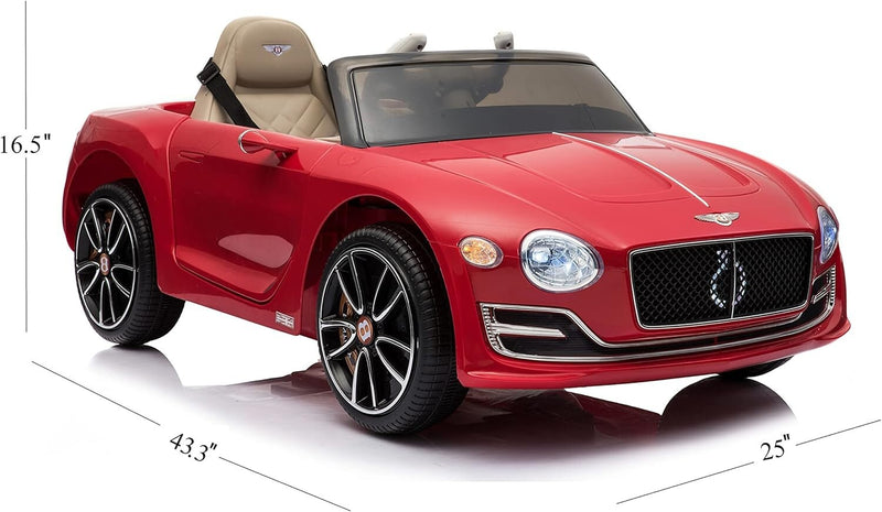 Luxury Kids Ride-On Car with 2 Speeds, MP3, Remote Control, and LED Lights Magic Cars 3