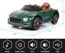 Luxury EXP12 Kids Ride-On Car with 2 Speeds, MP3, Remote Control, and LED Lights Magic Cars 4