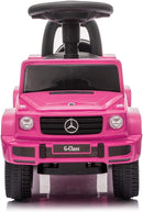 Luxury Pink 3-in-1 Kids Push Car Stroller Ride-On and Walker Magic Cars 4