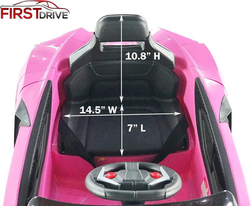 12V Motorized Kids Electric Ride-On Car with Hypersport Style Magic Cars 3