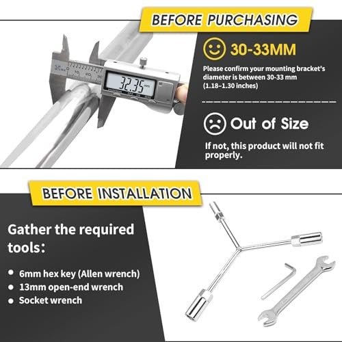 M8 Foldable Silver Motorcycle Foot Pegs Front and Rear Footrests Magic Cars 2