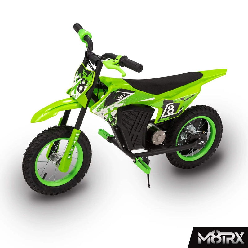 12V Mini Electric Green Dirt Bike for Kids Magic Cars 5