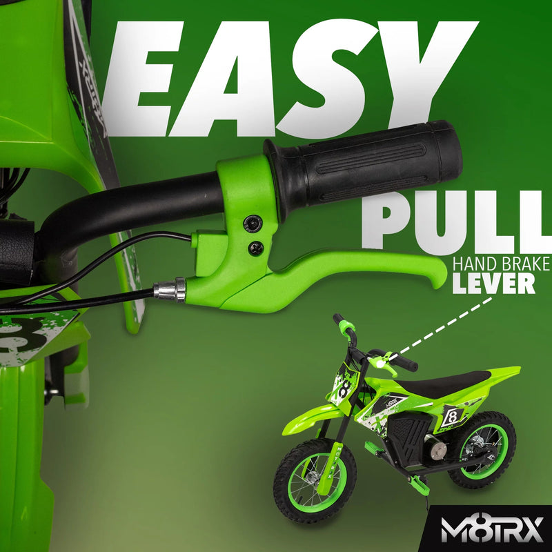 12V Mini Electric Dirt Bike Ride-On for Kids Ages 5+, 8 MPH Speed, 40-Minute Run Time Magic Cars 4