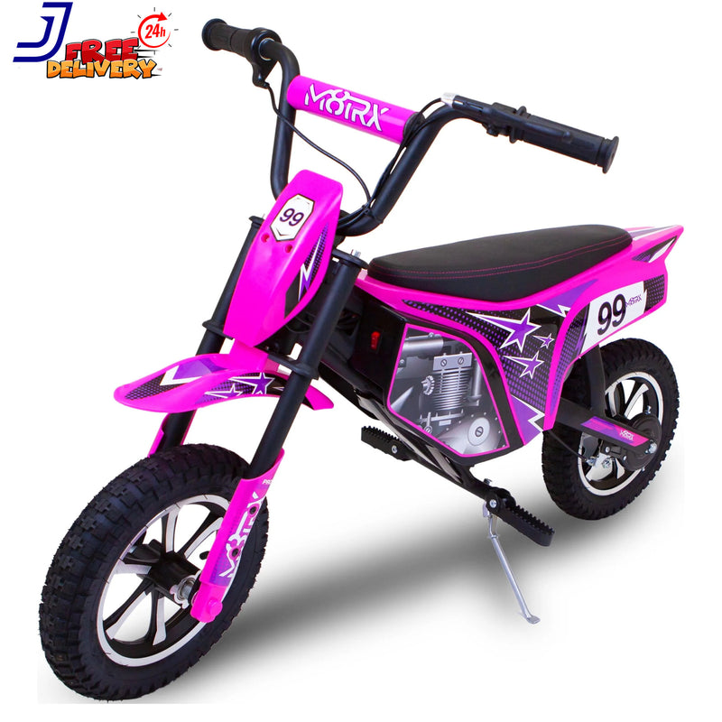 24V Blue Electric Dirt Bike Ride-On Toy Motorcycle for Kids and Teens Magic Cars 8