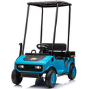 Magic Cars 12V Kids Golf Cart in Blue - image 2