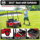 Magic Cars 12V Kids Golf Cart in Red - image 5
