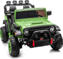 24V 2 Seater Ride On Car Truck for Kids - Army Green - Image 1