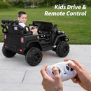24V 2 Seater Ride On Car Truck for Kids - Black - Image 4