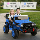 24V 2 Seater Ride On Car Truck for Kids - Blue - Image 2