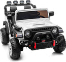 24V 2 Seater Ride On Car Truck for Kids - Light Pink - Image 10