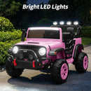 24V 2 Seater Ride On Car Truck for Kids - Light Pink - Image 6