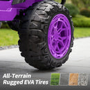 24V 2 Seater Ride On Car Truck for Kids - Purple - Image 4