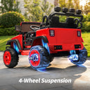 24V 2 Seater Ride On Car Truck for Kids - Red - Image 3