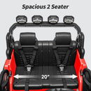24V 2 Seater Ride On Car Truck for Kids - Red - Image 7