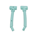 Aqua Left Rollbar Support for Power Wheels HRG00 12V Rainbow Unicorn Jeep Wrangler - Part 3900-8879 - Image 1