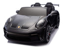 Porsche 911 GT3 24V 4x4 Kids Ride On Car with Rubber Tires - Black - Image 1