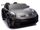 Porsche 911 GT3 24V 4x4 Kids Ride On Car with Rubber Tires - Black - Image 6