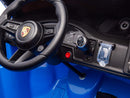 Porsche 911 GT3 24V 4x4 Kids Ride On Car with Rubber Tires - Blue - Image 9