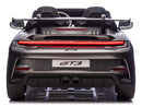 Porsche 911 GT3 24V 4x4 Kids Ride On Car with Rubber Tires - Gray - Image 9