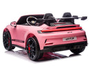 Porsche 911 GT3 24V 4x4 Kids Ride On Car with Rubber Tires - Pink - Image 15