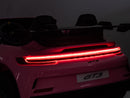 Porsche 911 GT3 24V 4x4 Kids Ride On Car with Rubber Tires - Pink - Image 16