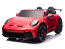 Porsche 911 GT3 24V 4x4 Kids Ride On Car with Rubber Tires - Red - Image 1
