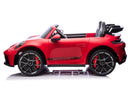 Porsche 911 GT3 24V 4x4 Kids Ride On Car with Rubber Tires - Red - Image 3