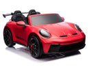 Porsche 911 GT3 24V 4x4 Kids Ride On Car with Rubber Tires - Red - Image 9