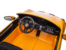 Porsche 911 GT3 24V 4x4 Kids Ride On Car with Rubber Tires - Yellow - Image 10